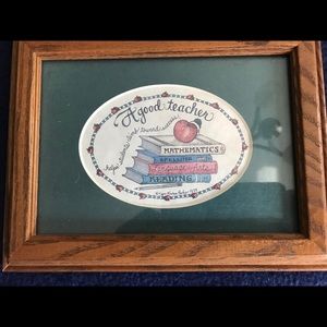 Framed Calligraphy by Lynn Norton Parker